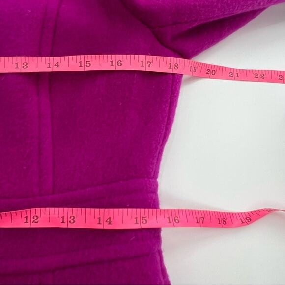 J. Crew Classic Lady Day Coat Italian Wool Blend
Fitted Jacket Plum Purple Sz 4 - Picture 7 of 7